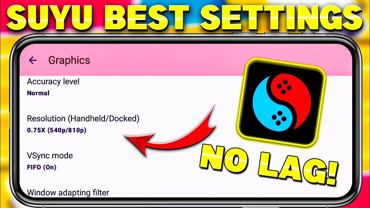{2026}🔥SUYU Emulator Best Settings For All Android Phones | Suyu 60 FPS No Lag Setting