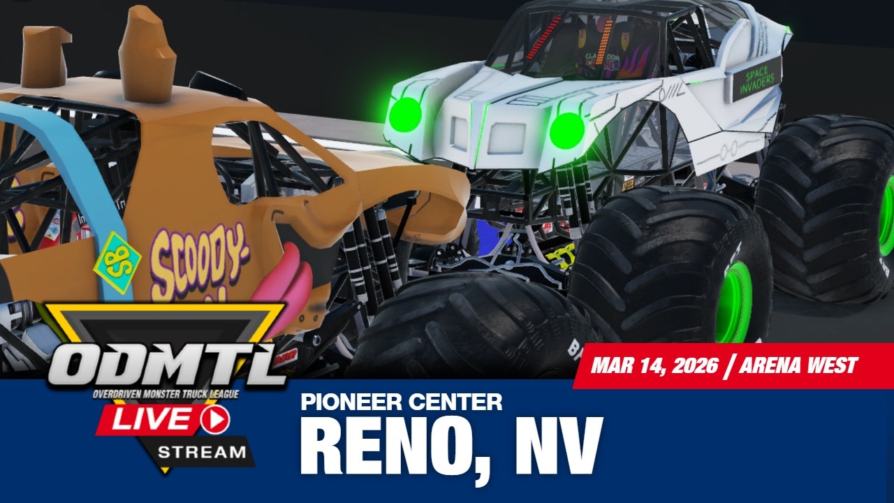 LIVE: RENO, NV // OVERDRIVEN MONSTER TRUCK LEAGUE