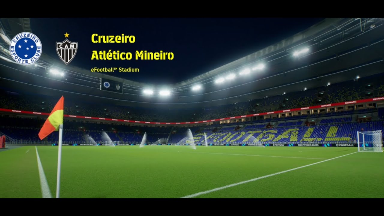 Cruzeiro X Atlético-MG - Efootball 2024 Evento de Turnê