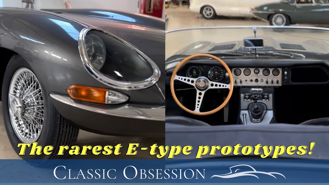 Rare E-type Jaguar Prototypes | Classic Obsession | Episode 18