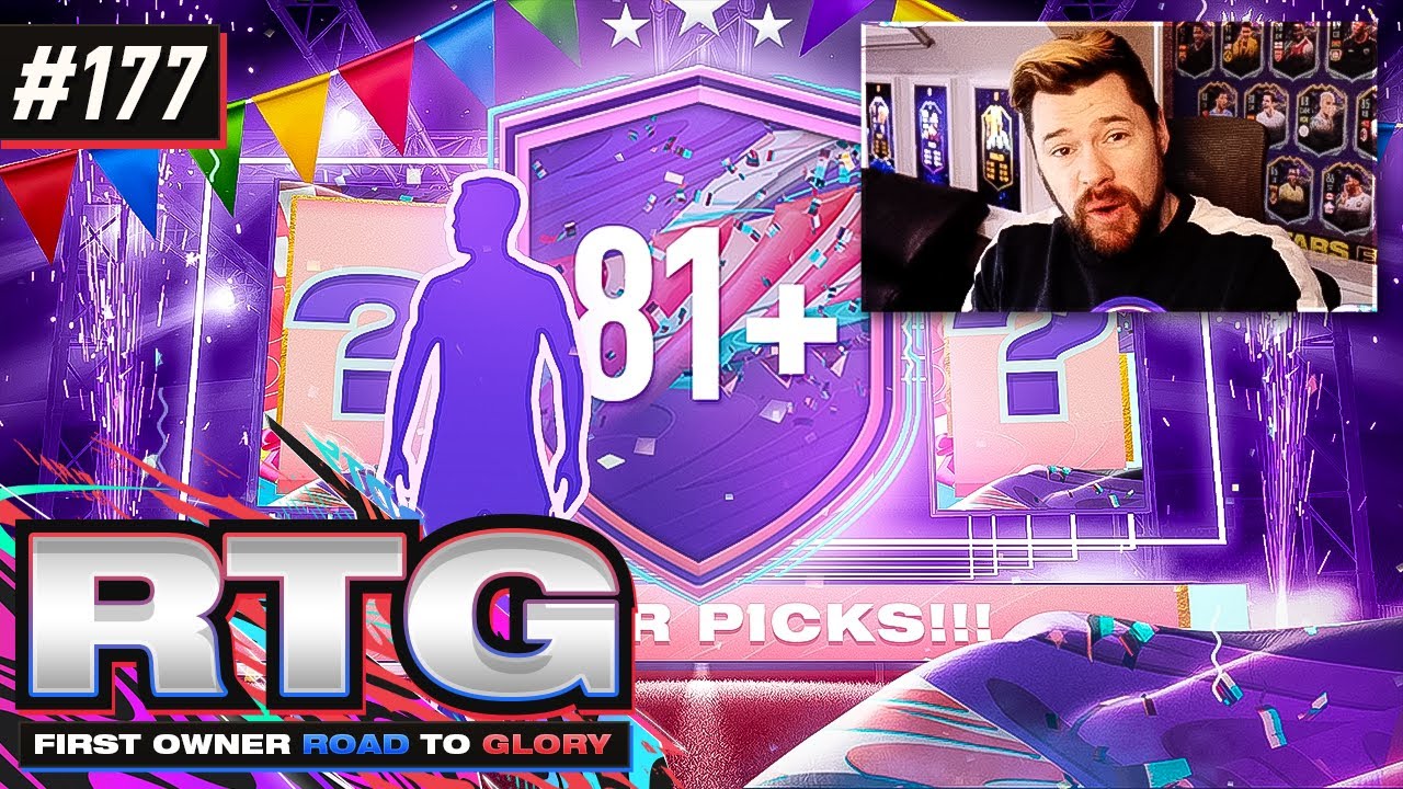 INSANE 81 + PLAYER PICK PACK!! - First Owner Road To Glory! #177