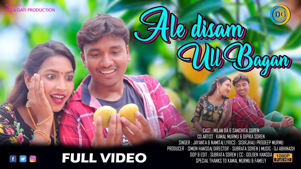 Ale Disam Ull Bagan//Full Video//Milan & Sanchita//Jayanta & Namita//New Santali Video 2023.