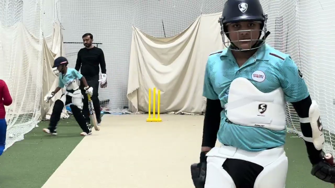 Rishi & Samarth Batting on 02/22/2026 @SteltonSports 