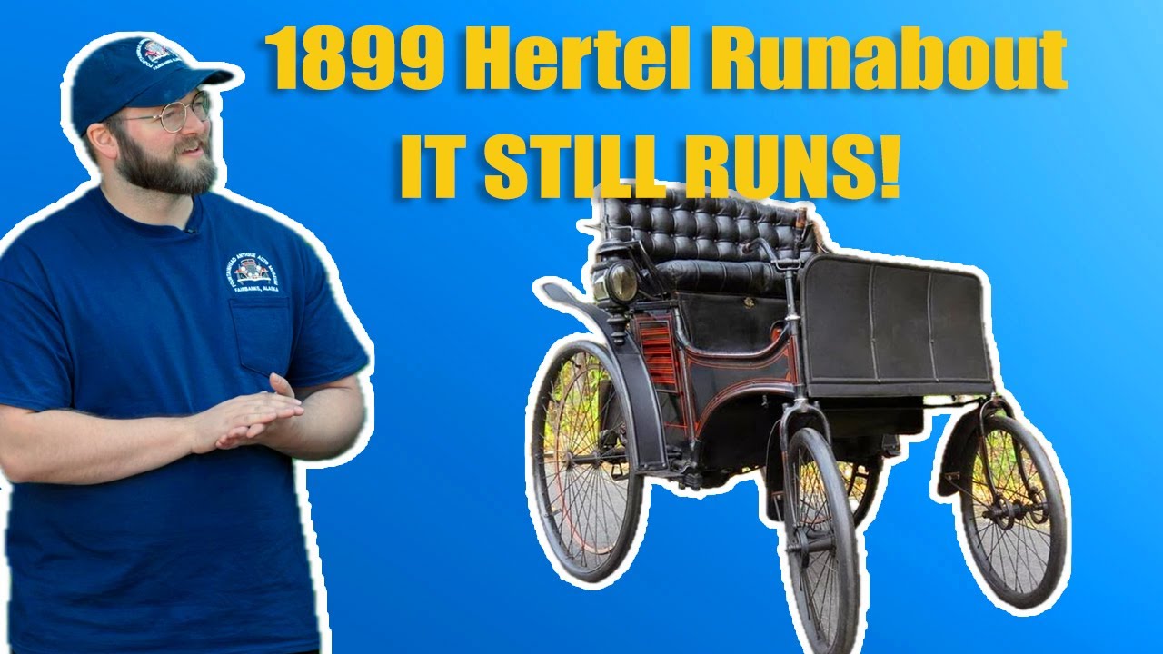 1899 Hertel Runabout ; A Rare Survivor from the Dawn of the Automobile