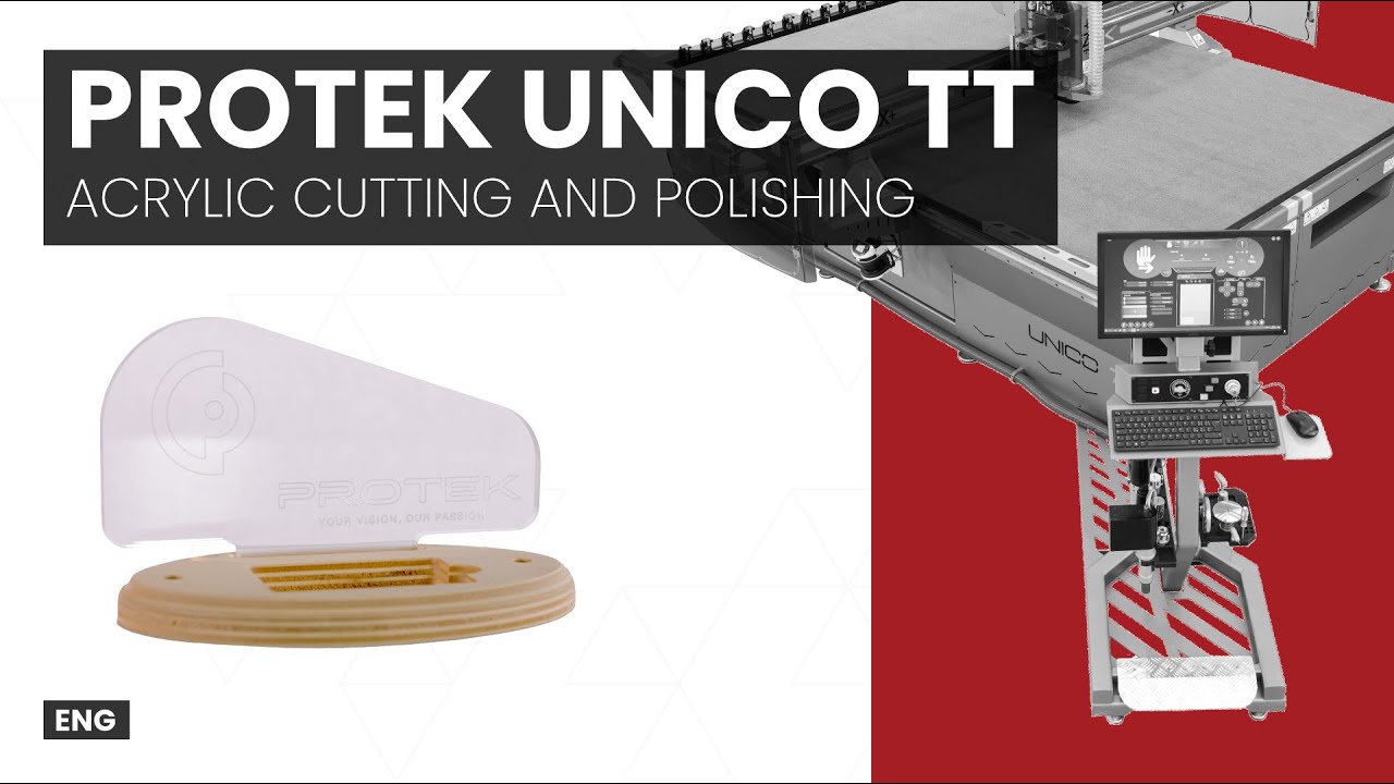 🔴 UNICO TT - Acrylic cutting and polishing