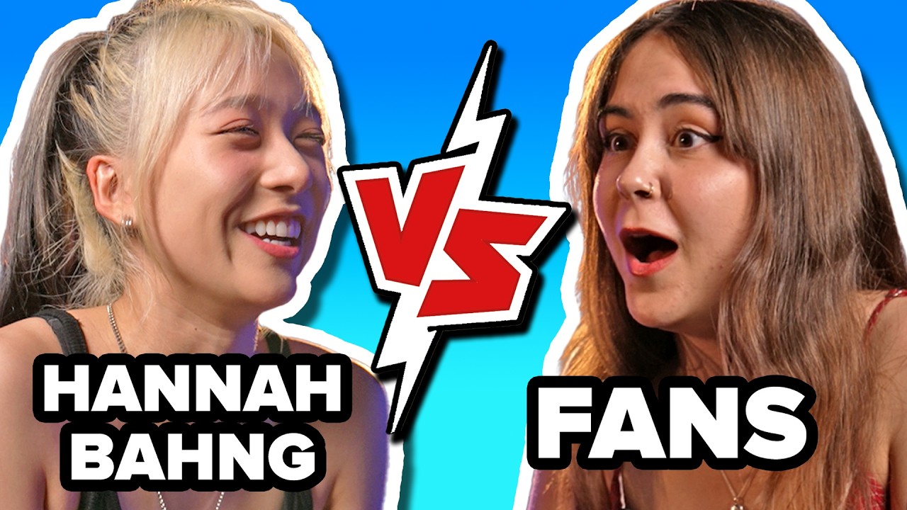 Hannah Bahng Surprises Her Fans With A Staring Contest