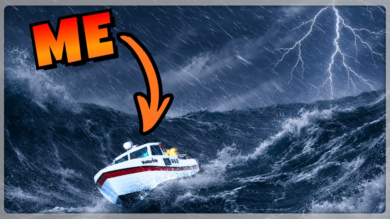 I Got Caught In A Monster Storm In My Small Fishing Boat