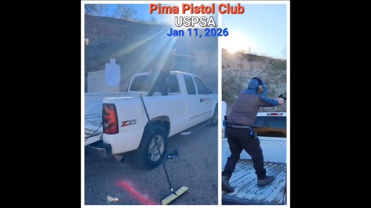 Headed north for this USPSA match 1/11/26