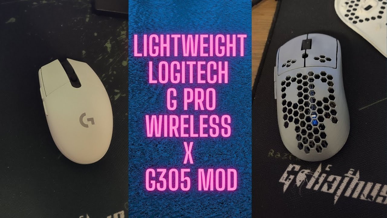 LIGHTWEIGHT LOGITECH G PRO WIRELESS x G305 MOD