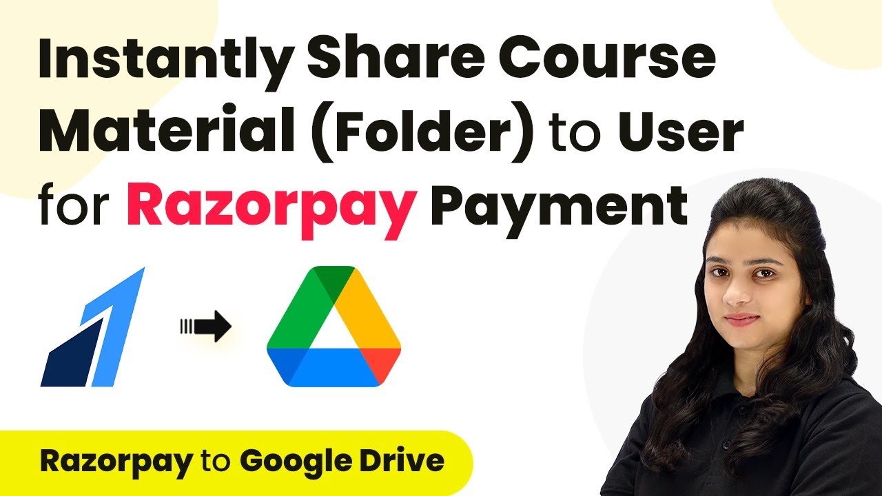 How to Instantly Share Course Material (Folder) to User for Razorpay Payment