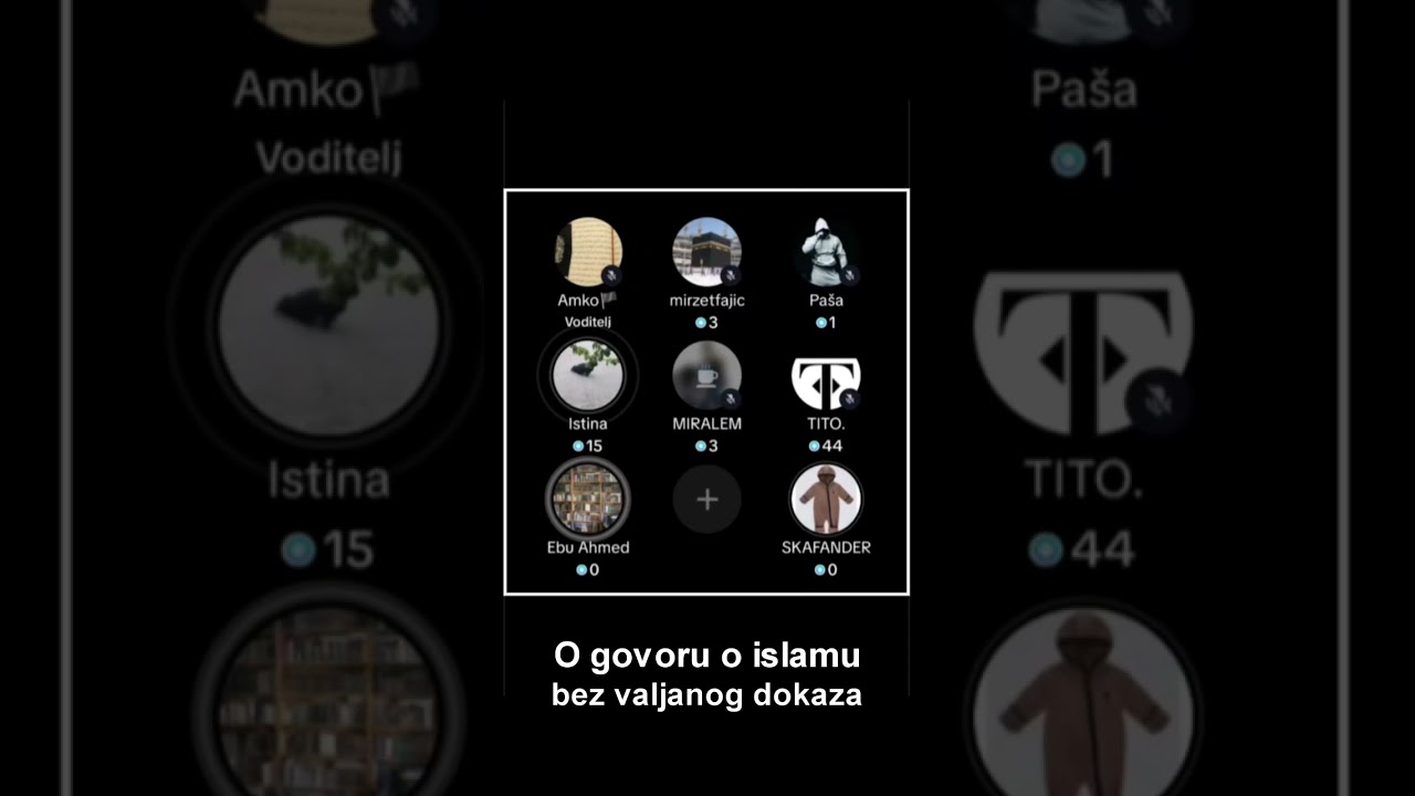 O govoru o islamu bez valjanog dokaza