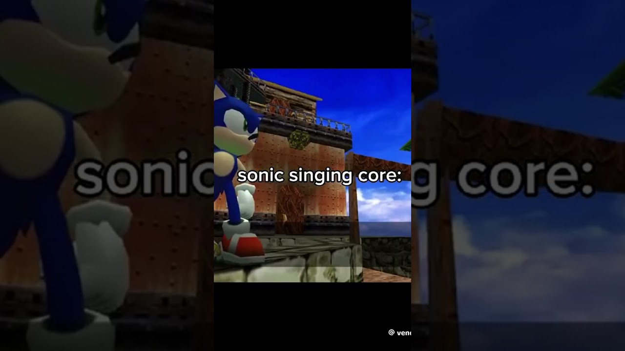 sonic bru😭 creds to the person who made it