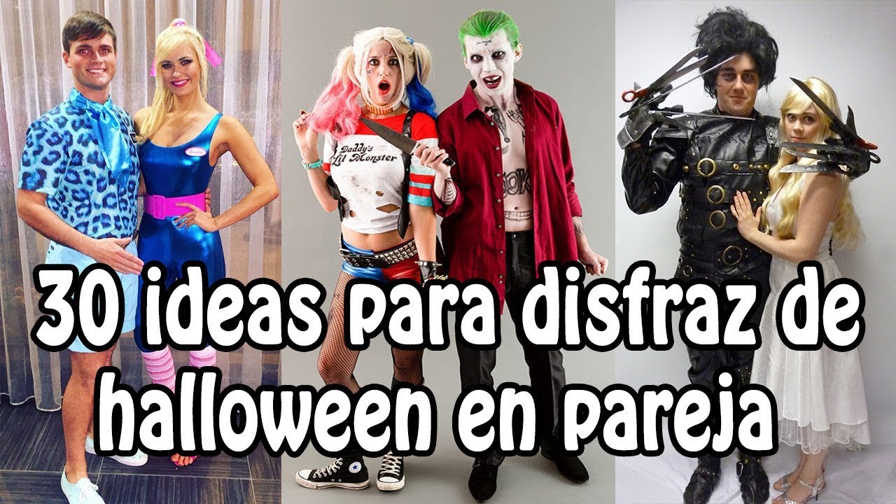 30 Ideas para Disfraz de Halloween en Pareja