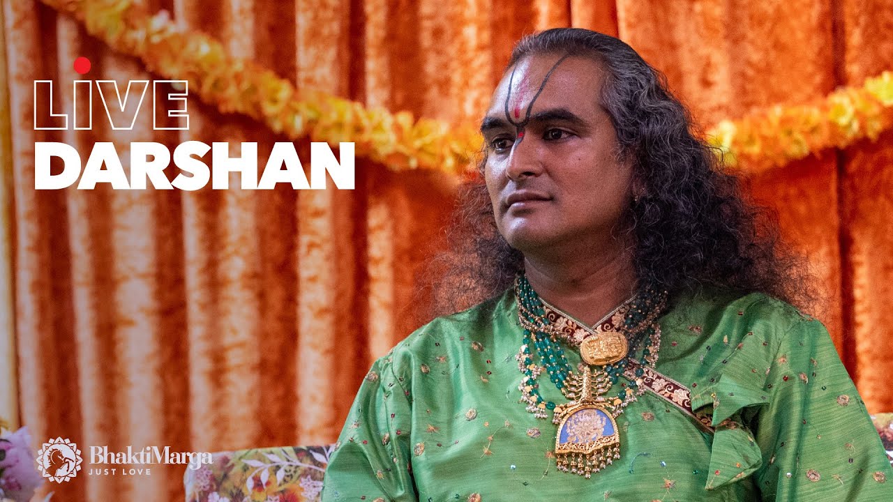 Darshan with Paramahamsa Vishwananda - LIVE NOW from Shree Peetha Nilaya