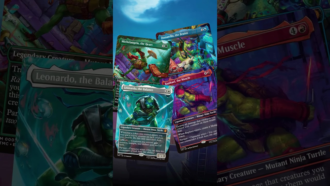НОВЫЙ Командир Черепашек-ниндзя Прекон появится в Magic the Gathering!