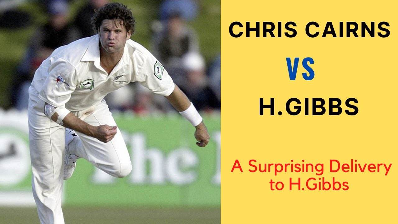 Chris Cairns vs H.Gibbs | A Flurry of Boundaries And a Surprising Delivery