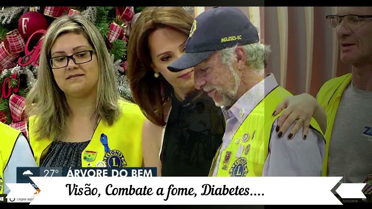 Apreciação de Lions Clube Internacional com ações do Lions Ingleses.