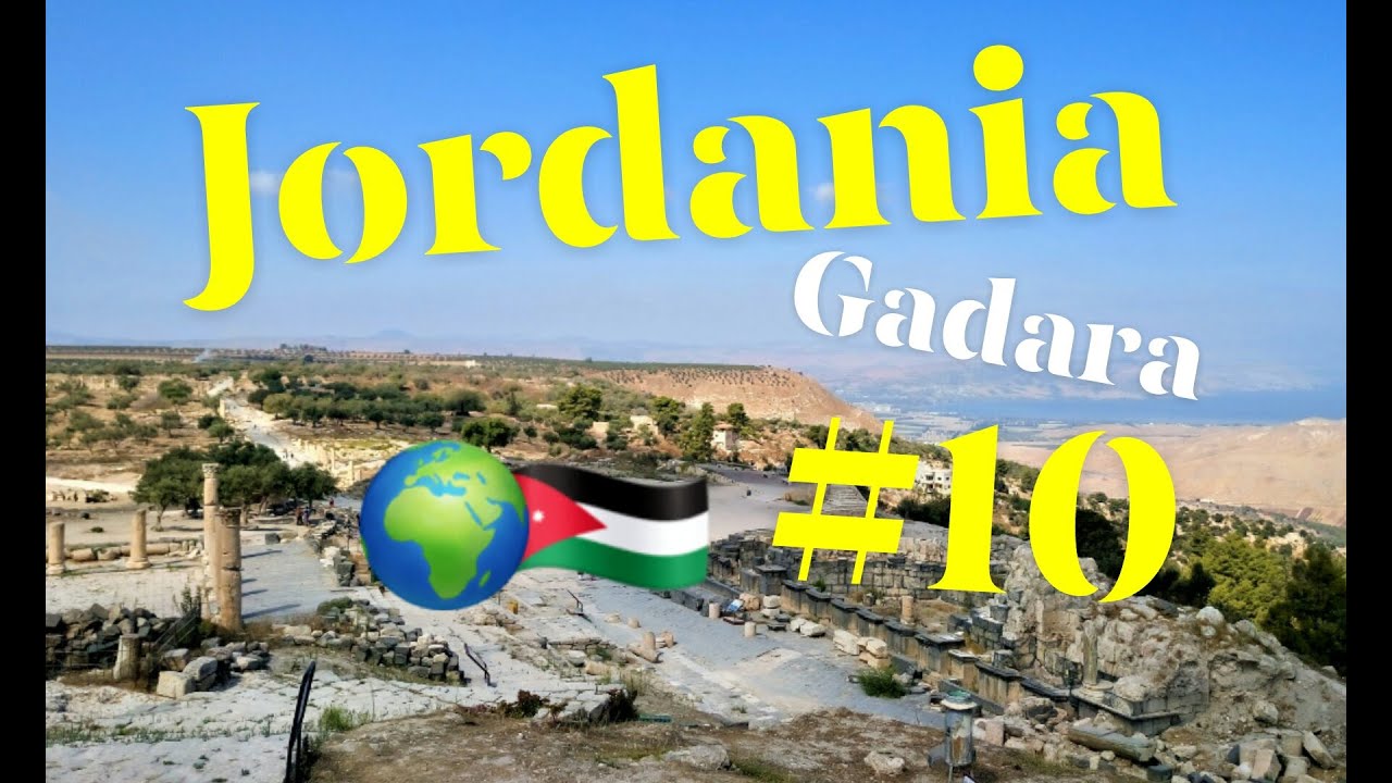 🇯🇴 Gadara - Umm Qais Jordania (أم قيس) Starożytne miasto / Gadara - Ancient Roman city Jordan 🌍