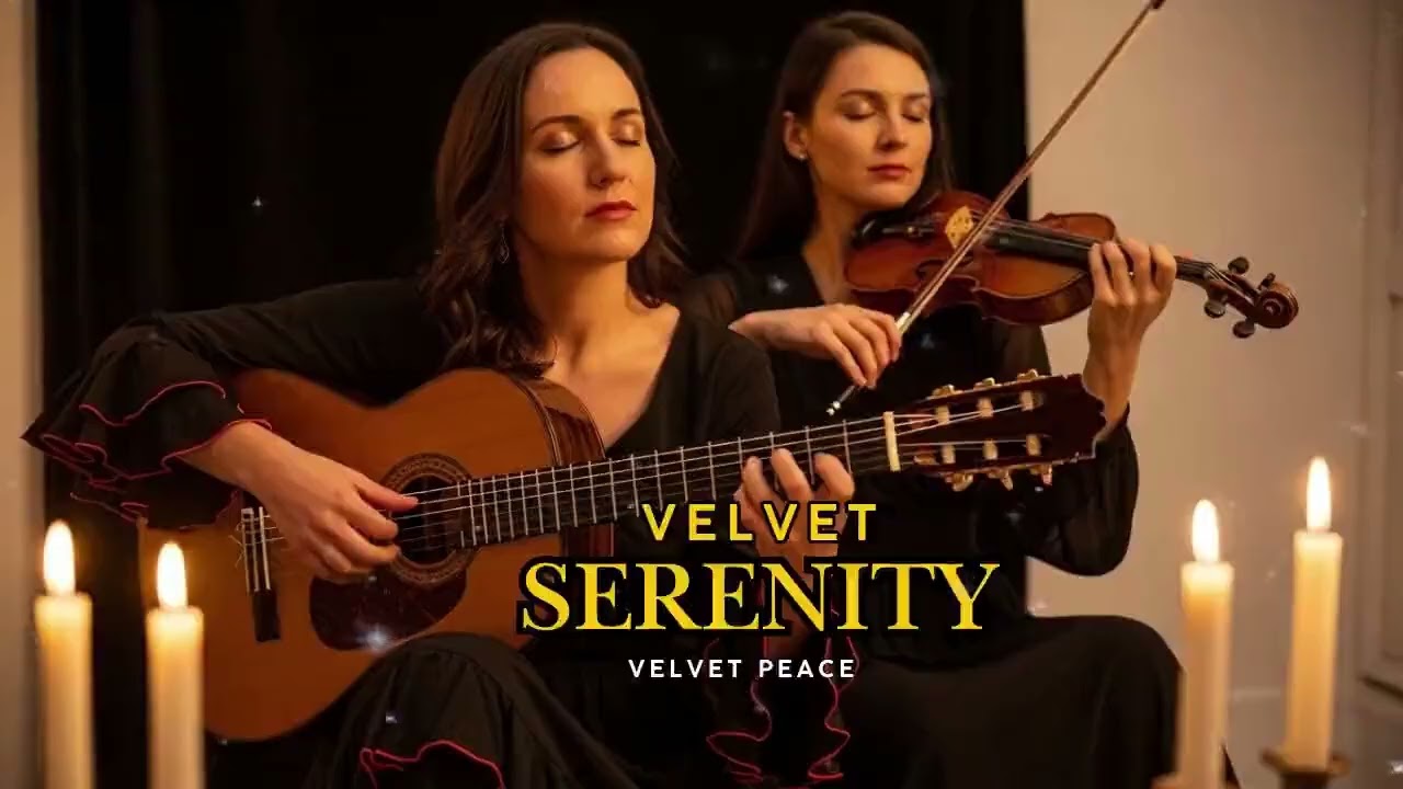 Guitarra Flamenca y Violín Suave – Instrumental Pacífico para Momentos Tranquilos