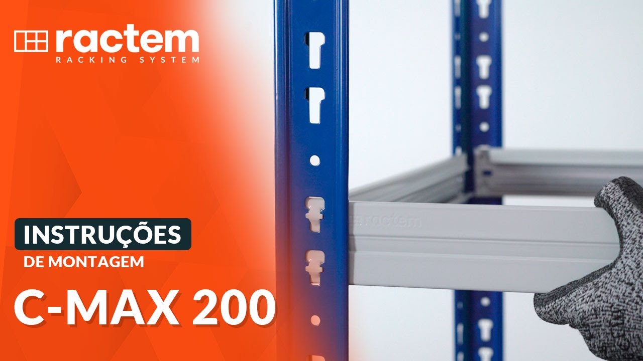 Instruções de Montagem Estante C-MAX 200