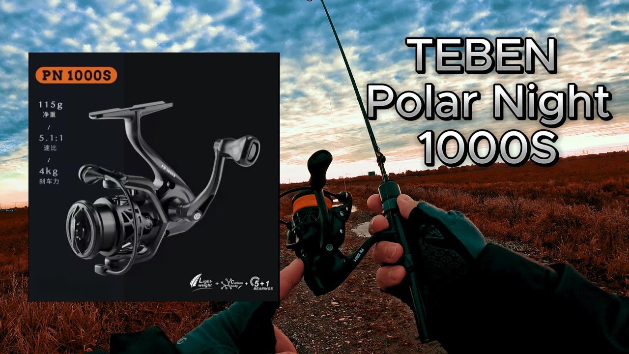 Teben Polar Night 1000s Reel - 115g for Microjig. China. Stop! #microjig #reviews