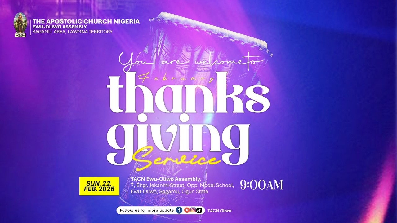 THANKSGIVING SERVICE