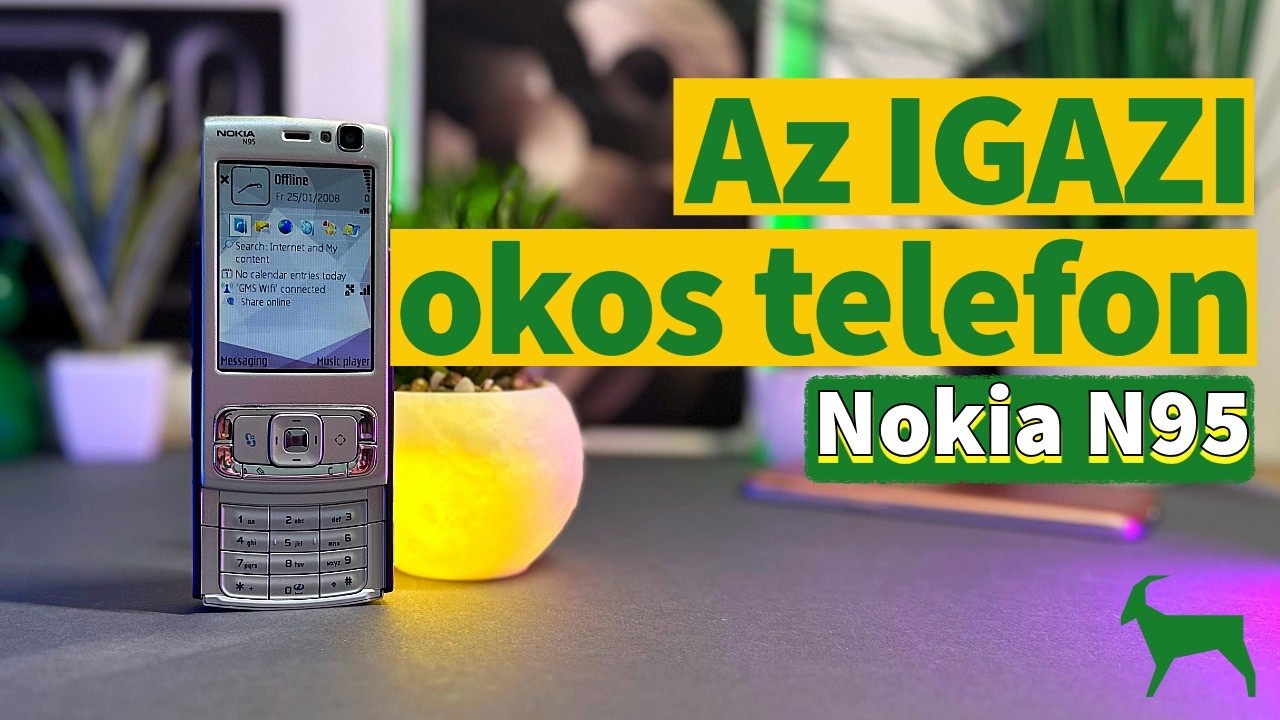 A telefon, ami lenyomta az iPhone-t – legalábbis egy időre 😅 | Nokia N95
