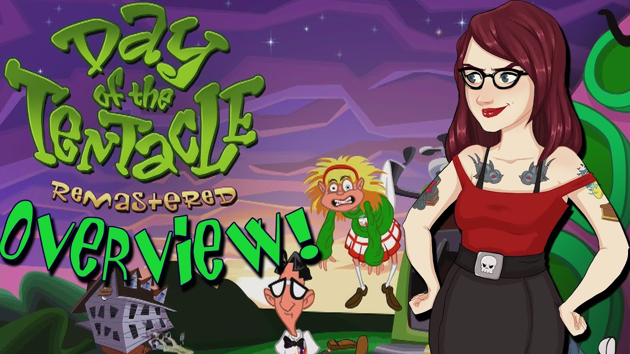 Day of the Tentacle Remastered: GAMEPLAY AND OVERVIEW!