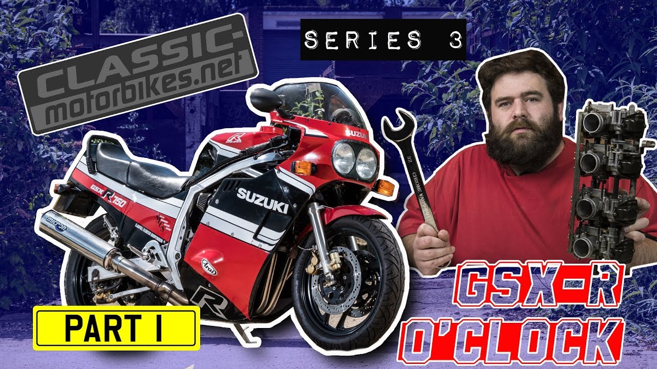 Flatside carb rebuild | It's GSX-R o'clock Series 3 Part 1