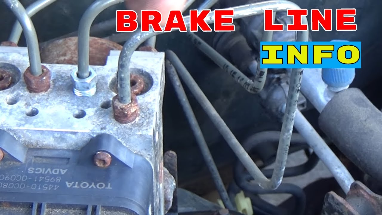 Replace a Brake Line  - Toyota Truck Tundra