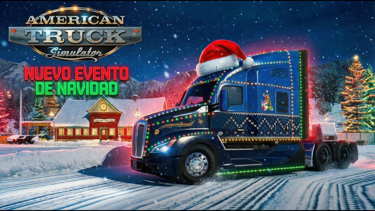 Evento de navidad para American Truck Simulator y Euro Truck Simulator | Woven Wonders of Winterland