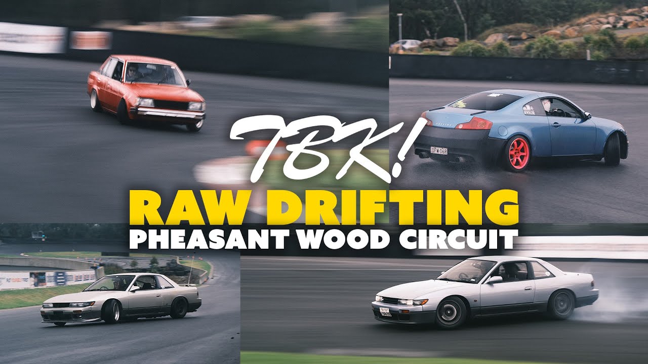 TBK RAW Drifting | Pheasant wood circuit