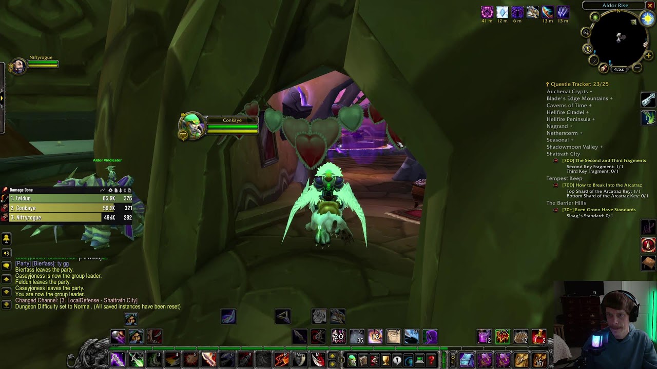Leveling In Outlands | Rogue PVP Server | WoW Classic Anniversary TBC