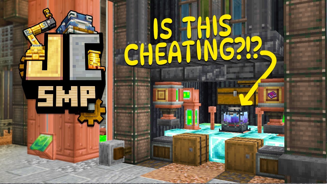 Just Create SMP EP42 DUPE Enchanted Books & Game BREAKING Enchantments with Enchantment Industry 2