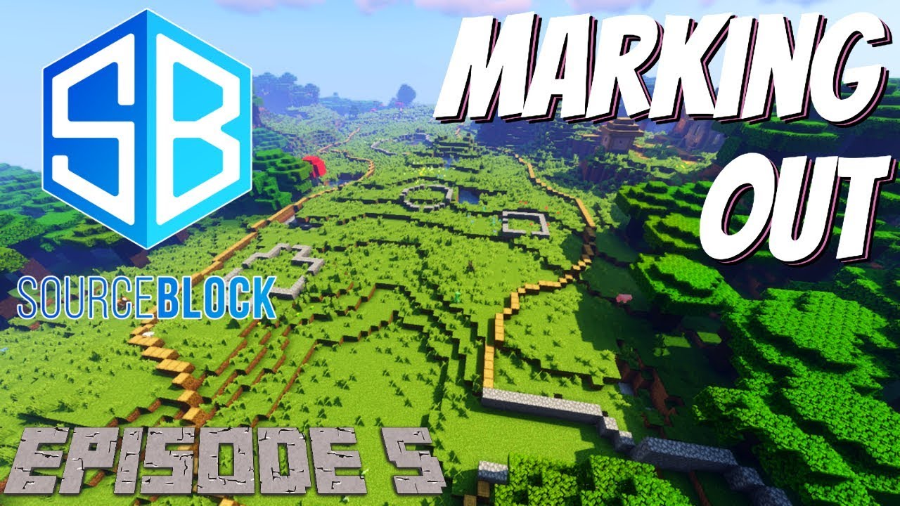 Minecraft SourceBlock Ep5: How to Build in Survival Minecraft SMP - Project 2 Begins (Avomance 2019)