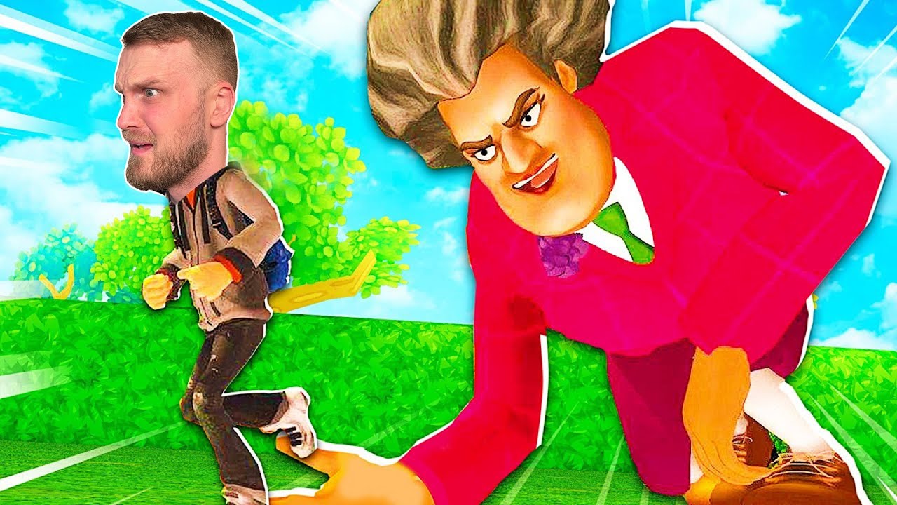 LUDA UČITELJICA HOĆE DA BACI ČAROLIJU NA MENE - Scary Teacher