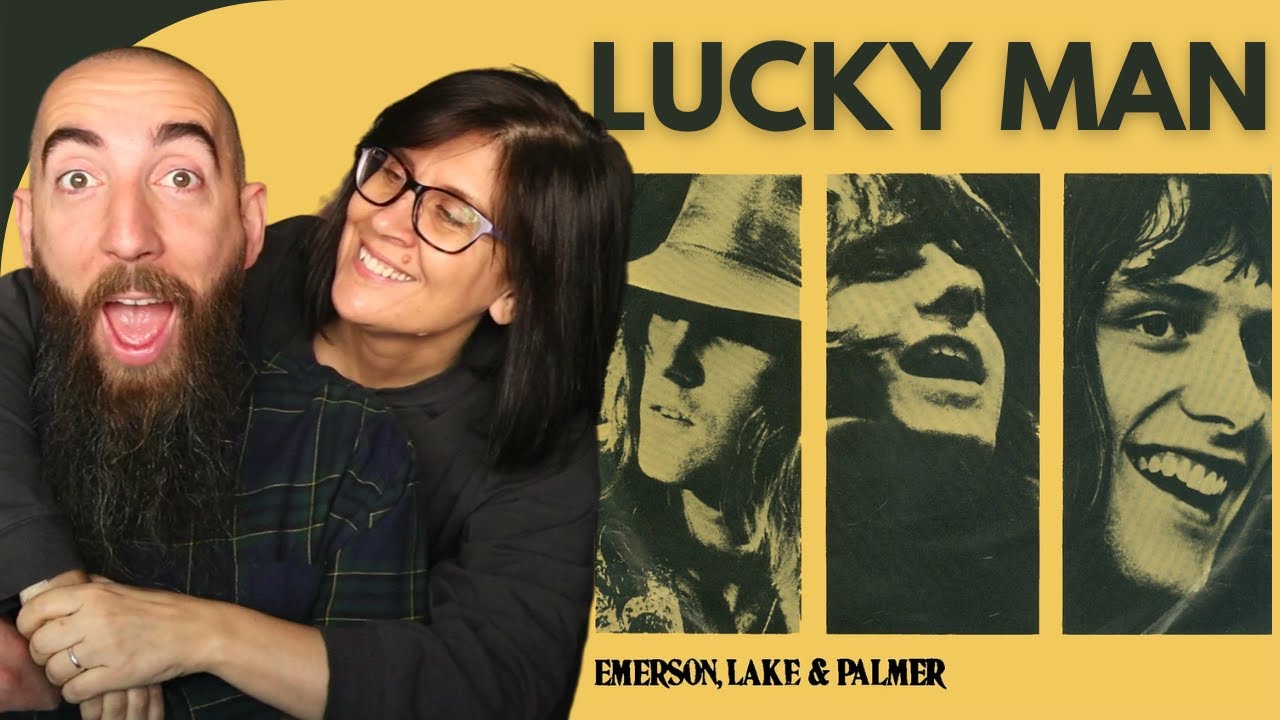 Emerson, Lake & Palmer - Lucky man (REACTION) with my wife
