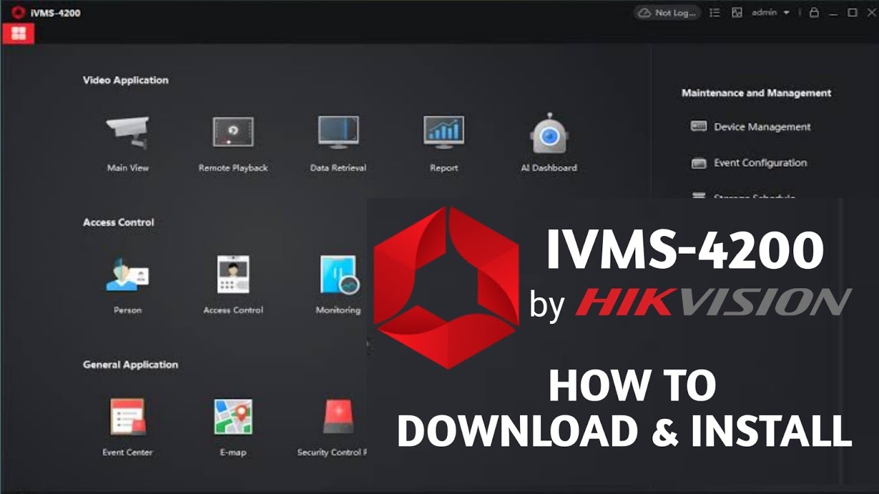 IVMS 4200 Installation and configuration | #IVMS 4200 #How to install IVMS 4200