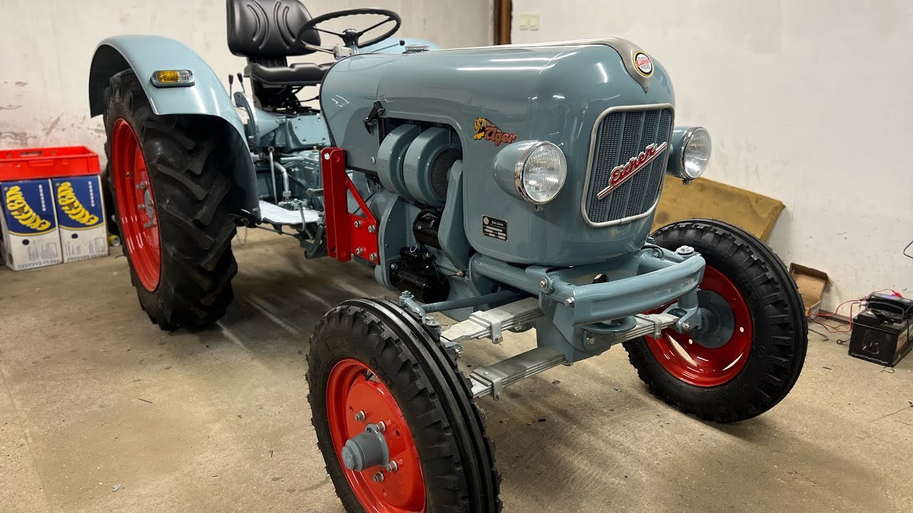Eicher Tiger EM 200 restaurálás III. Rész. 