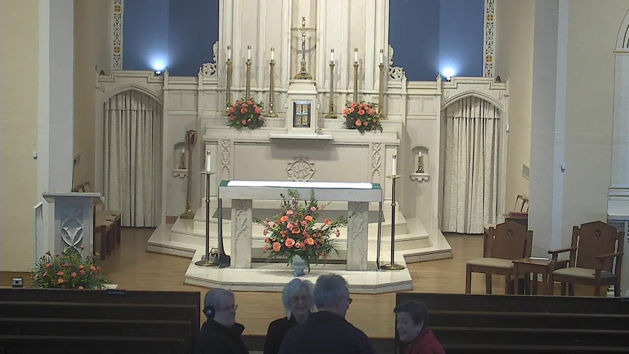 12:15 pm Sunday Mass