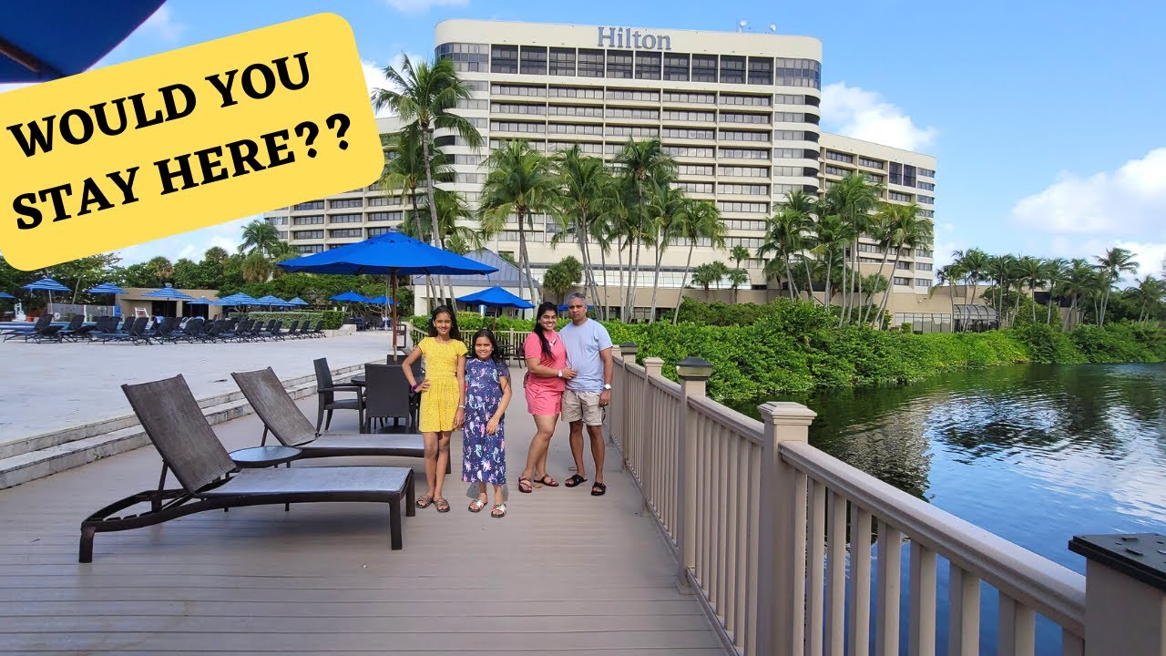МАЙАМИ 2022 — Вы бы остановились в отеле Hilton Miami Airport Blue Lagoon?