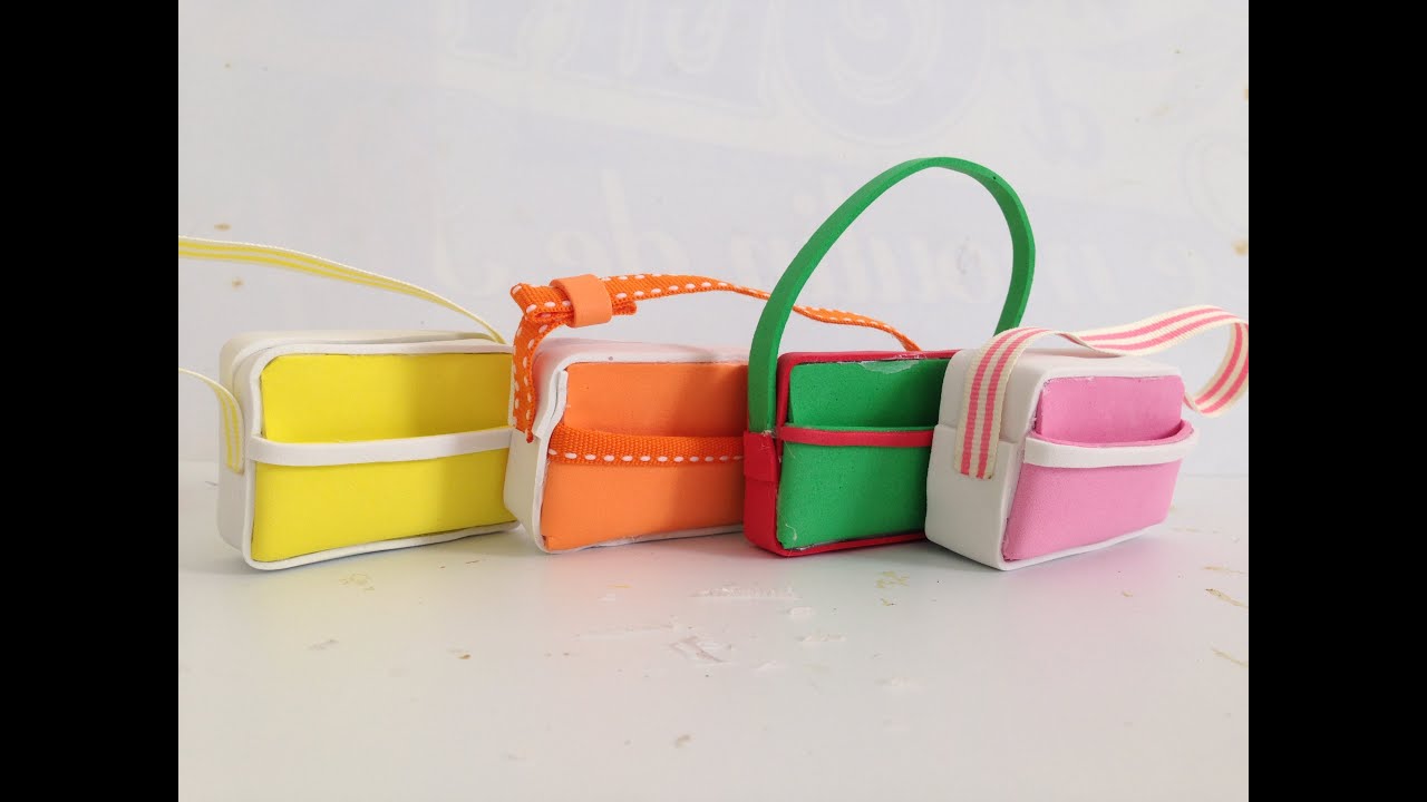 DIY Miniature Retro Sports Bag