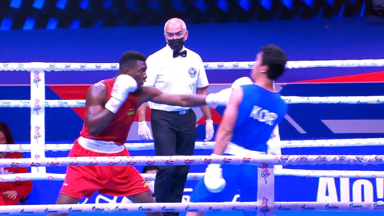 Day 7 (86kg) MACHADO Keno (BRA)  vs  KIM Hyeongkyu (KOR) | AIBA WCHs 2021