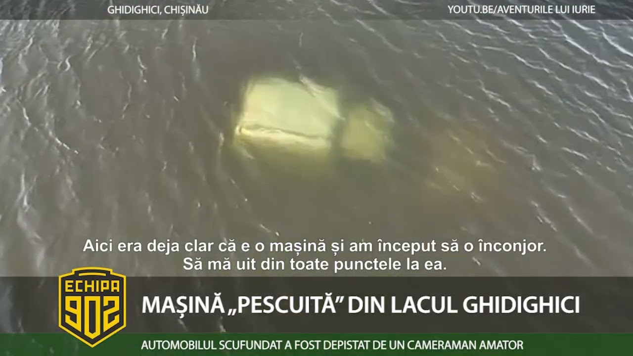 902 MAȘINĂ „PESCUITĂ” DIN LACUL GHIDIGHICI