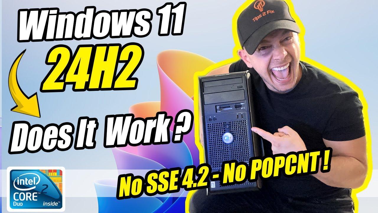 Как запустить Windows 11 на старых компьютерах без поддержки SSE 4.2 и POPCNT!