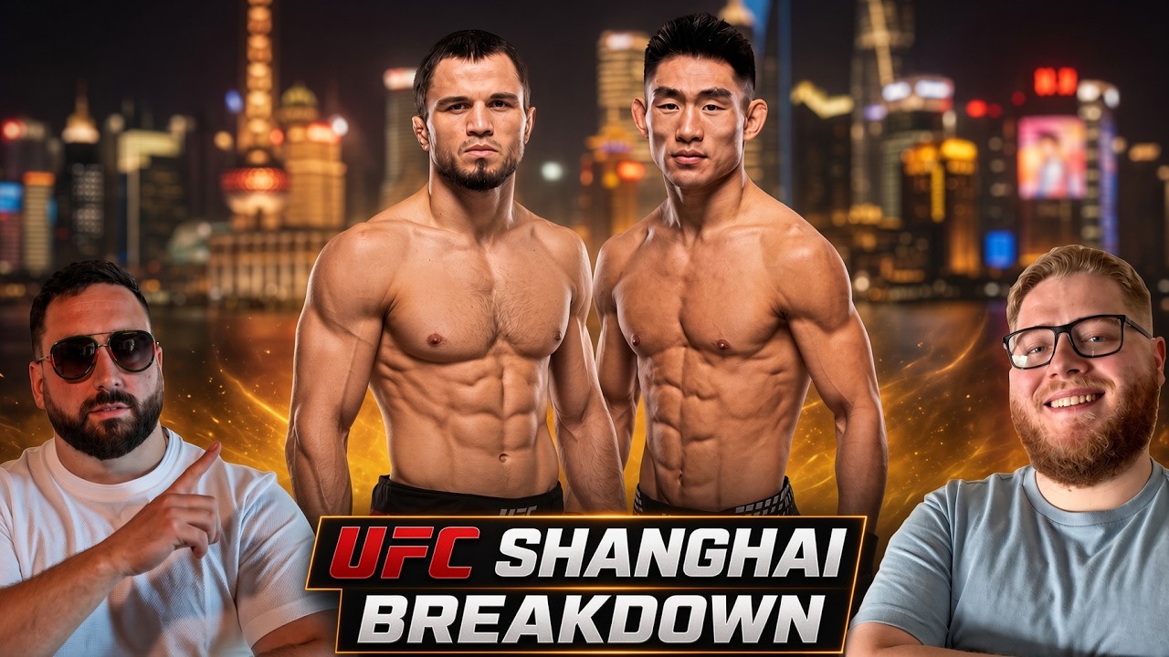 UFC Shanghai: Best Bets & Longshots💰