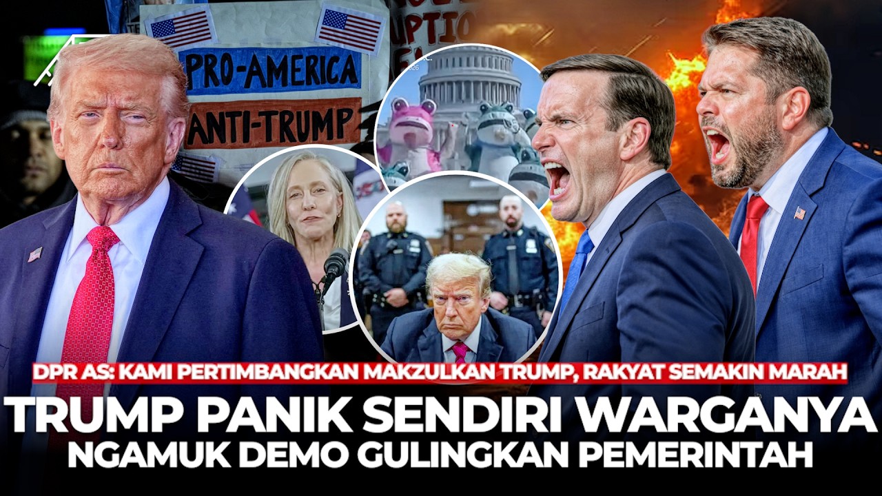 Kondisi Amerika Mencekam Rakyat Geruduk Gedung Putih DPR AS Akan Makzulkan Trump? Pidato Trump AS