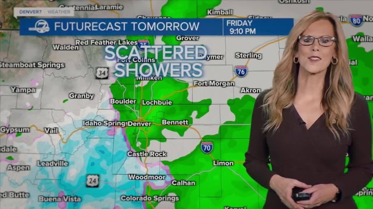 Rain heading our way for Friday, warmer this weekend