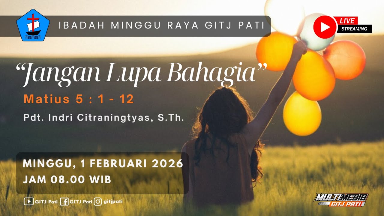 IBADAH MINGGU RAYA, 1 FEBRUARI 2026