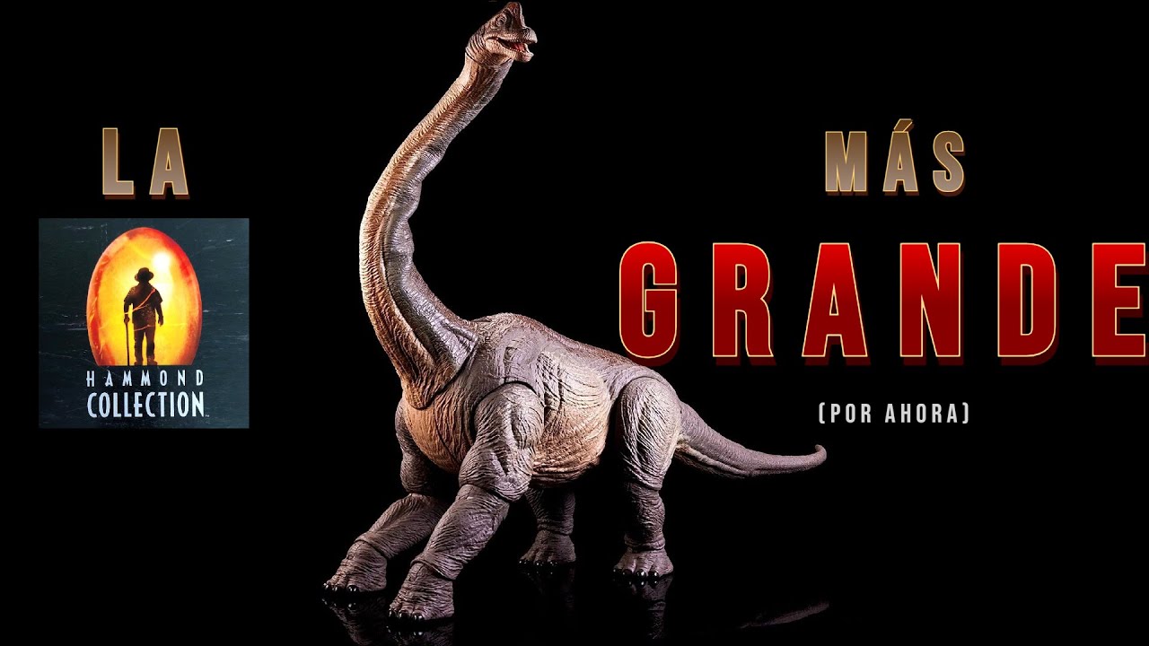 Figuras al detalle - Brachiosaurus (Jurassic Park), Hammond Collection (Mattel)